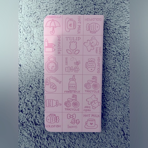 Hello Kitty pink hard cover small planner - Picture 2 of 5